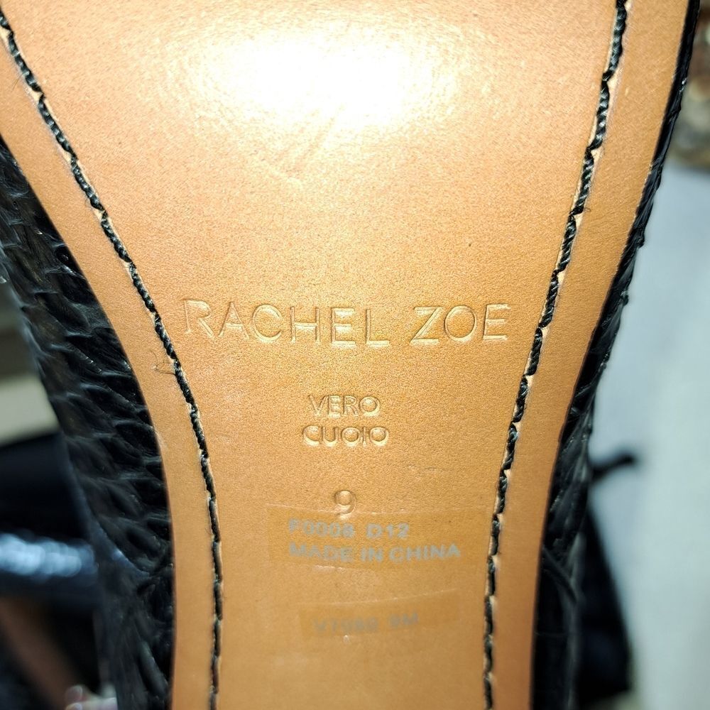 NWOB Rachel Zoe Snake Skin Nappa Leather Boot - Picture 15 of 15